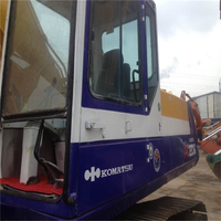 Excavatrice sur chenilles Komatsu PC200-5 d'occasion, 20T, hydraulique, avec pompe et moteur, modèle 2014