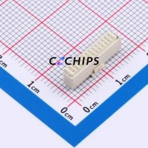 W1001130-13PW2431 Wire-to-Board Pin Header SMD,P=1mm Connector 1x13P 1mm Vertical Mount SH - Product Image 2