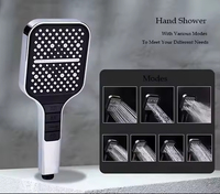 Ensemble de douche à main multifonctionnel ABS à poignée unique, design moderne, idéal pour hôtels et appartements – Meilleures ventes