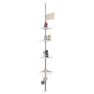 Popular Bathroom <strong>Corner</strong> <strong>Wall</strong> Mounted 4 Tier Tower <strong>Shelves</strong> - Product Image 2