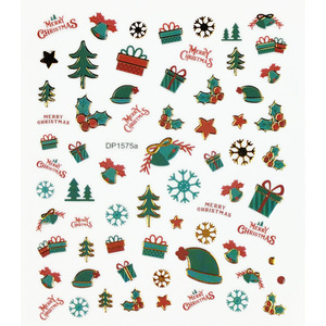 Adesivi <span class=keywords><strong>NailArt</strong></span> per fare la decorazione di bellezza delle unghie adesivi per unghie dei cartoni animati adesivi per unghie di buon natale - Product Image 4