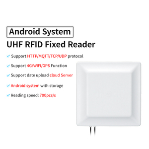 UHF RFID E710 çip inşa uzun menzilli 9dbi anten Android sistemi ile entegre okuyucu HTTP/MQTT/TCP/UDP erişim kartları okuyucu - Product Image 4