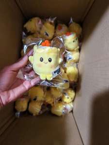 Custom 10cm Kawaii Baby Dog Plushies Cute Doll Idol Kpop Animal Toy con forro de malla Llavero Fábrica Custom Make Ring Plushies - Product Image 5