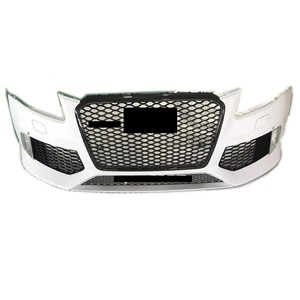 Xe phía trước bội thu với lưới tản nhiệt Sương Mù Ánh sáng bao gồm không có lỗ ACC cho Audi Q5 sq5 2013-2017 - Product Image 1
