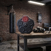 Machine de boxe musicale intelligente la plus vendue, cible électronique murale, entraîneur de frappe interactif