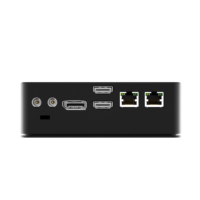 Mini PC de Escritorio Integrado ITX, N100, Sin Ventilador, Mini Ordenador de Bolsillo, Mini PC para Juegos