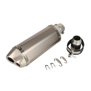 Silenciador de tubo de escape Universal para motocicleta de 36-51mm para Scooter Pit Bike Dirt R1 R3 R6 <span class=keywords><strong>ER6N</strong></span> CBR250R - Product Image 6