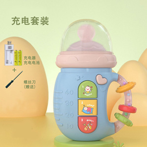 Téléphone portable musical électrique pour bébé avec sonnette, jouet d'éveil en anglais pour bébés de 0 à 1 an - Product Image 6