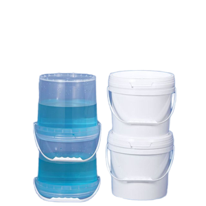 Joint spécial de baril de stockage en plastique transparent de qualité alimentaire durable pour le seau de peinture de noix de casse-croûte avec le matériel de pp - Product Image 6