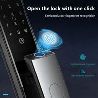 Cerradura Inteligente con Reconocimiento Facial para Exteriores Eseye, Impermeable, con Videoportero WiFi Tuya, Entrada sin Llave para Puertas de Madera y Aluminio