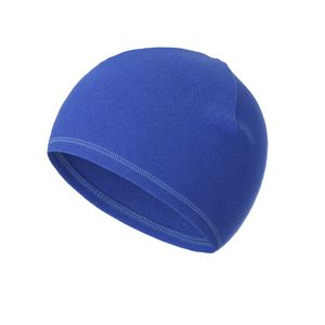 Windproof Warm Fleece Cycling Cap Solid Color <b>Winter</b> Inner <b>Hat</b> For Outdoor Sports Adult <b>Men</b> Helmet Liner - Product Image 2