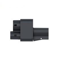 Adaptateur de charge EV portable haute vitesse 250A DC NACS vers CCS2 de qualité supérieure, noir, protection IP54, connecteur de chargeur