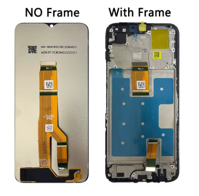 Lcd Assembly Touch Screen Digitize Screen with Frame for HONOR X6A WDY-LX1 WDY-LX2 WDY-LX3 Lcd with Frame