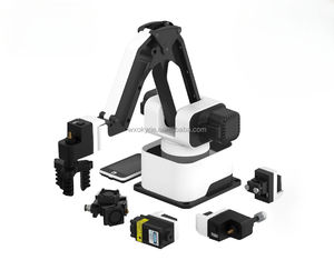 זרוע רובוטית מיני חדשה תעשייתית שולחנית, רובוט מתוכנת PLC למיון, טיפול, ארגון משטחים, צביעה, שרטוט, מנוע ותיבת הילוכים - Product Image 1