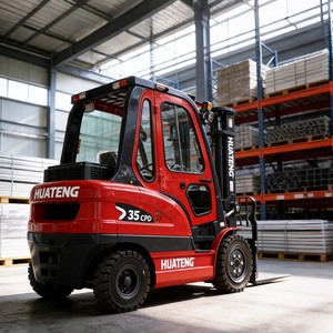 Vehículo Industrial de Carga Pesada de 3500 kg, Altura de Elevación de 6 m, Certificación ISO CE 1. El Vehículo Tiene una Apariencia Compacta, un Radio de Giro Pequeño y Puede Trabajar en Espacios Reducidos - Product Image 1