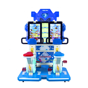 Machine de jeu d'arcade vidéo pour enfants, vélo de simulation, pour deux joueurs, compatible 110V/220V - Grande Vente - Product Image 1