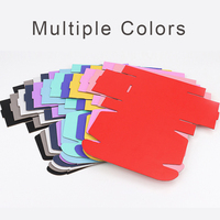 Conception d'emballage personnalisé imprimé violet unique Boîtes d'expédition en carton ondulé Boîte postale en carton avec logo personnalisé