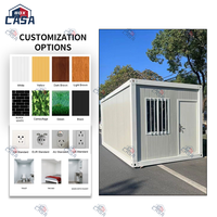 Chine Maison à installation rapide Maison modèle bon marché de 20 pieds Maisons modulaires préfabriquées Maison modulaire en conteneur