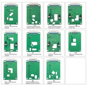 Adattatori a morsetto KEYDIY 2026, set da 11 pezzi, compatibili con <span class=keywords><strong>KD</strong></span>-X4, <span class=keywords><strong>KD</strong></span> MAX e altri dispositivi, supporto per uso permanente gratuito - Product Image 2