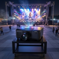 FIYIN 2026 Projecteur LCD Holographique 3D pour Publicité Extérieure, Laser 4K, 30000 Lumens Haute Luminosité, Garantie 3 Ans EL-G36KU