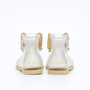 Sepatu Air Jelly anak musim panas kustom PVC bening sepatu bot pergelangan kaki dengan busur tahan air OEM sepatu hujan anak-anak - Product Image 6