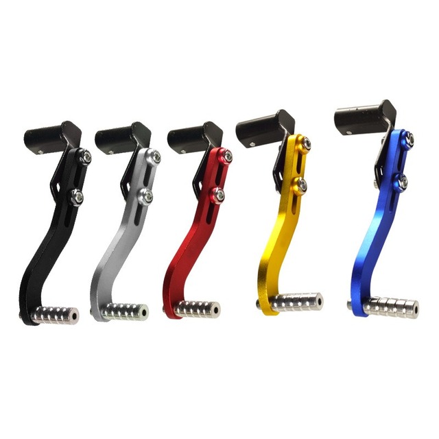 Universal Motorcycle Gear Shift Lever, CNC Machined Adjustable Shifter for Scooter Dirt Bike
