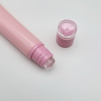 Applicateur en forme de beignet, liquide, tactile, souple, en TPE, pour baume à lèvres et crème pour les yeux