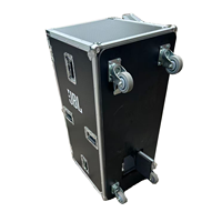 Boîtier de transport sur roulettes en aluminium et contreplaqué, antichoc et étanche, pour enceinte JBL PRX45 et équipement audio