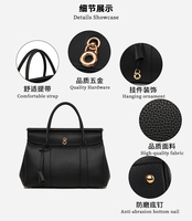 Sac à main en cuir PU souple de qualité supérieure pour femmes, grand sac fourre-tout de bureau pour tous les jours