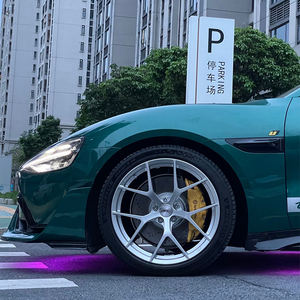 جنوط كروم مصقولة مقاس 18 و19 و20 و21 بوصة، 5x112 و5x120 و5x114.3 و5x108، عجلات سبائك مطروقة لسيارات BMW X3 وM2 وM3 وG82 وF82 وM4 وF80 وM340i RID - Product Image 2