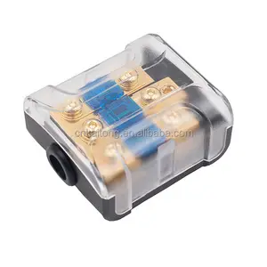 Zinc alloy automotive mini ANL auto fuse holder car audio anl fuse holder(1 in 3 out)