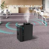 Diffuseur d'arômes commercial sans eau à air froid pour hôtel, 5000m², en métal, pour systèmes CVC, 50% de réduction