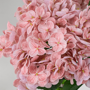 Flores Artificiales de Hortensia de Seda de Alta Simulación, Flores Falsas Suaves para Decoración de Bodas, Acción de Gracias, Navidad y Hogar - Product Image 5