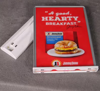 Boîte à lumière LED rechargeable A4 A5 pour menu, présentoir de table pour restaurants, bars, magasins, cadre d'affiche publicitaire fin