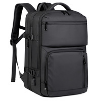 Sac à dos pour ordinateur portable avec logo personnalisé, compartiment pour ordinateur, en tissu Oxford, imperméable, avec double fermeture éclair, haute qualité