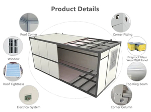 Factory Price Is Cheap. 20 Ft Prefabricated Foldable Container Houses, <b>Small</b>-sized Capsule Villas, Temporary Housing - Product Image 5
