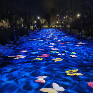 Iluminación para Árboles de Parques Grandes y Decoración con Fuente de Agua, con Luces LED de Ondulación de Agua IP65 para Publicidad - Product Image 1