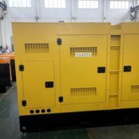 Groupe électrogène diesel industriel silencieux triphasé Weichai Engine 136 kW 170 kVA 50 Hz 60 Hz
