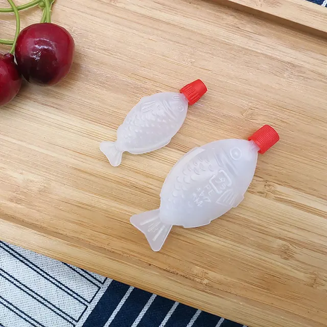 Botella de plástico desechable para salsa, embalaje para salsa de pescado
