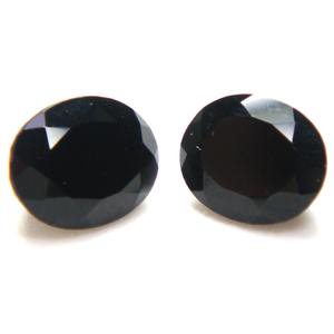 พลอยโอนิกซ์สีดำธรรมชาติอัญมณีหลวมเจียระไนขนาด100% อัญมณีของแท้สำหรับทำเครื่องประดับขายส่ง - Product Image 1
