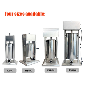 Jinkun Điện Thép Không Gỉ 30L Chân Không Xúc Xích Điền Máy Nhà Máy Outlet Xúc Xích Nhồi - Product Image 4