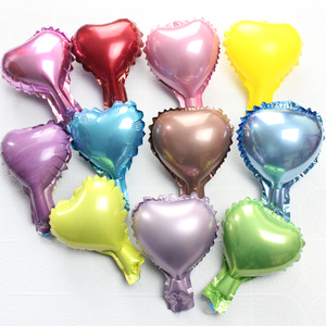 Moins cher 5 pouces mini coeur fleuret ballons <span class=keywords><strong>de</strong></span> noël valentine feuille ballon fournitures - Product Image 1