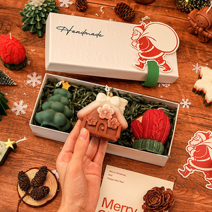 Fournitures de Noël en gros, décoration de la maison, fête, bougie parfumée de Noël, arbre, renne, ensemble de bougies de Noël pour le Nouvel An - Product Image 6