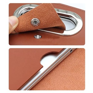Kit de sac à main tout-en-un <span class=keywords><strong>pour</strong></span> ordinateur portable, pochette intérieure antichoc détachable, sacoche de bureau en cuir PU multi-poches - Product Image 1