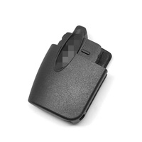 3 Buttons ABS Vehicle Black Car Key Shell Fob Locksmith Auto Replacement Blank Blade Remote Vehicle Keys Shell Cover