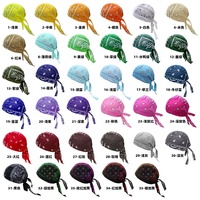 Gorra Deportiva Multicolor 100% Algodón, Absorbente de Sudor, Refrescante, para Casco, Motocicleta, Pañuelo para la Cabeza, Unisex