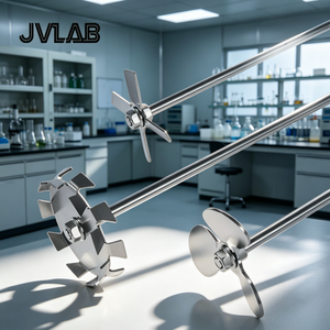 Pales de mélange en acier inoxydable 304, lames de dispersion, modèles à 4 lames et à 3 lames, mélangeurs de <span class=keywords><strong>peinture</strong></span>, agitateurs de laboratoire, tiges JVLAB - Product Image 1