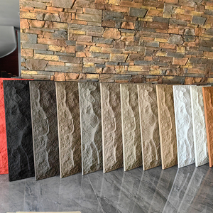 Panneau de fond écologique 3D externe Pu Crazy Slab Tile Culture Rock Faux Polyuréthane Panneau mural en pierre artificielle Pu - Product Image 3
