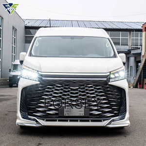 Kit de Carrocería Diseño LM350 2024 para Hiace 2019-2023, Novedad 2024, Parachoques de Coche <span class=keywords><strong>Kaiser</strong></span> Crown, Luces LED, Alerón, Kit de Carrocería - Product Image 2