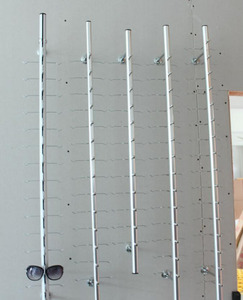 Lockable Eyewear <strong>Optical</strong> Frame Rod Sunglasses Display <strong>Bar</strong> - Product Image 3